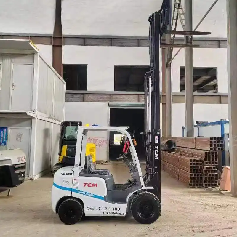 Made In Japan TCM 3 Ton FDT3C Used Secondhand Diesel Forklift In Very Good Condition With Reliable Engine