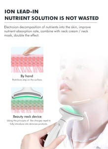 Venta al por mayor ABS dispositivo de belleza de mano para estiramiento del cuello Facial estiramiento de la piel desintoxicación eliminación de pigmentos Función de rejuvenecimiento de la piel - Product Image 6