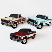 Broche personnalisée en métal de haute qualité avec logo sur mesure pour camion ou voiture, épinglette en émail souple pour vêtements