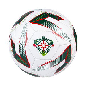 CJ Sports tamaño 5 Mini balón de fútbol duradero 350-380g PVC verde rojo recreación/entrenamiento/Partido colores máquina cosido impreso - Product Image 1