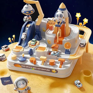 Offre spéciale thème espace piste de levier inertie voiture d'épissure piste Puzzle voiture de <span class=keywords><strong>Rail</strong></span> aventure <span class=keywords><strong>jeu</strong></span> avec 6 voitures - Product Image 2