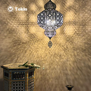 Caractéristiques de l'Asie du Sud-Est exotique rétro chambre salon restaurant hôtel <span class=keywords><strong>lit</strong></span> et b bar club creux sculpté lustre - Product Image 5