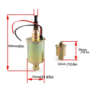 E8012S ปั๊มเชื้อเพลิง12V แรงดันต่ำ5-9Psi สำหรับการซ่อมอะไหล่ประเภทวัตถุประสงค์ทั่วไป - Product Image 4