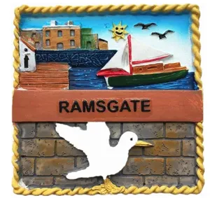 Resina 3D Ramsgate UK magnete frigo per la decorazione della casa