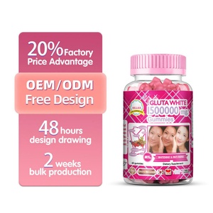 Gluta White 1500000 Mg Hair Nail Growing Biotin <b>Gummies</b> <b>Candy</b> Skin Brightening Dietary Supplement for Women Collagen <b>Gummies</b> - Product Image 2