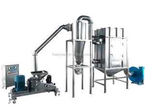 Molino Automático de Jengibre en Polvo Superfino con Bomba de Motor y Rodamiento para Procesamiento de Alimentos, Pulverizador de Especias Ultrafino - Product Image 6