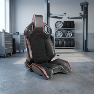เก้าอี้เกมมิ่ง Alcantara รุ่น Professional Raptor ปรับเอนได้ตามหลักสรีรศาสตร์ เก้าอี้แข่งรถสำหรับพีซี หมุนได้ พร้อมฐานรองรับสำหรับโต๊ะคอมพิวเตอร์ - Product Image 1