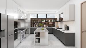 Zofa Customized Manufacturing of High-quality Modular Island <b>Tables</b> <b>for</b> <b>Small</b> <b>Kitchens</b> Wooden Contemporary Cabinets - Product Image 6