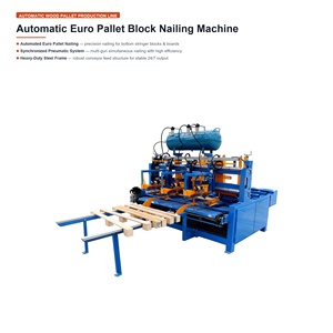 Máquina Clavadora Automática Industrial para Paletas Europeas, para el Ensamblaje de Paletas de Madera Europeas - Product Image 1