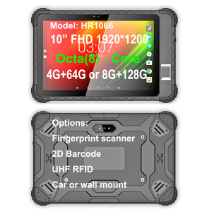 High Ton Nhà Máy 8 Inch Rugged Tablet Android Với NFC Tùy Chọn Mã Vạch Vân Tay Scanner UHF RFID ID IC Card Reader Tablet Pc - Product Image 5
