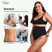 Pour HEXIN Airwear nouvelle culotte de contrôle écologique pour femmes grande taille respirant sans couture string Shapewear avec contrôle du ventre