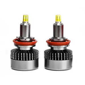 Lâmpada para farol automotivo 6 lado 24v, acessórios para automóveis, hb4, h3, h7, h4, 360 led