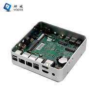Mini Computadora de Escritorio OEM ODM Intel N100 Quad Core DDR4 M.2 PCIe SSD con Windows 11, 3 Años de Garantía, Pantalla 4K, WiFi, Bluetooth, Sin Ventilador