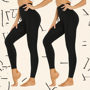 High Waist Seamless <b>Women</b> <b>Leggings</b> Butt Lifting Yoga Pants Full Length Workout Trousers for Running Fitness - Product Image 2