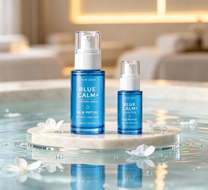 Suero Calmante Blue Calm+ 30ml, Suero Facial con Péptidos de Cobre, Hidratante para Uso Doméstico - Product Image 1