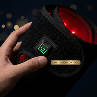 KR108 Gelenk-Wellness Rotlichttherapie-Wrap mit 108 LEDs SBR 660nm 850nm für Knie-, Ellbogen- und Beinpflege