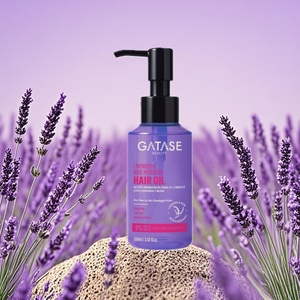 GATASE OEM Huile de salon pour cheveux <span class=keywords><strong>Lavande</strong></span> Rose Organic Herbal Vegan Hydratant Nourrissant Lissant Traitement Fabricant - Product Image 1