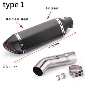 Système d'échappement pour moto Yamaha FZ8 FZ8N <span class=keywords><strong>FZ8S</strong></span> S YZF-FZ8 FZ800 Fazer, échappement moto, système d'échappement, tuyau intermédiaire à glissière, course modifiée - Product Image 2
