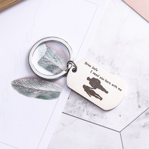 Fai da <span class=keywords><strong>te</strong></span> portachiavi Drive sicuro ho bisogno di <span class=keywords><strong>te</strong></span> qui con Me ciondolo gioielli uomo <span class=keywords><strong>e</strong></span> donna in acciaio titanio - Product Image 3