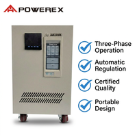 Stabilisateur de tension triphasé automatique, régulateur de puissance industriel, protection haute efficacité pour les équipements