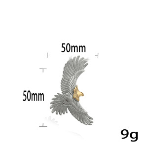 yunnique Eagle Pendant Stainless Steel <b>Titanium</b> Steel Themed Pendant Men's Necklace Gift Fashion Jewelry - Product Image 5