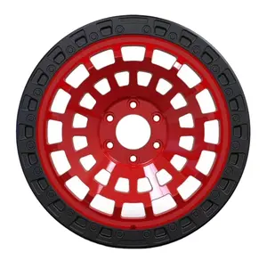 越野汽车轮辋16和17英寸4x4汽车车轮PCD6x139.7 6X120锻造铝合金车轮