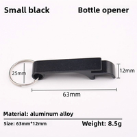 Décapsuleur personnalisé avec logo, ouvre-bouteille en métal antirouille pour bière et vin, idéal pour bars, hôtels, publicité, porte-clés portable
