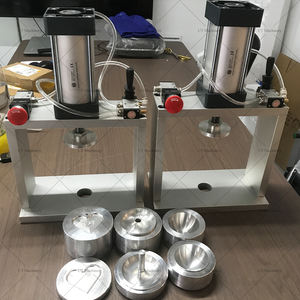 Machine de pressage pneumatique pour bombes de bain, machine de fabrication de boules de sel avec logo personnalisé, usine de fabrication automatique de bombes de bain - Product Image 2