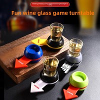 Jouet de platine vinyle en plastique de haute qualité pour faire tourner la flèche de tir accessoires de jeu de Roulette russe pour les jeux à boire