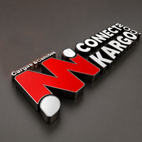 Enseigne lumineuse LED extérieure personnalisée pour devanture de magasin, enseigne commerciale en acrylique, logo lumineux pour restaurant, boutique, Letreros Luminosos