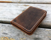 Dompet uang kartu kredit pria, kulit ramping minimalis desain kasual terbaru dengan harga terbaik dan terjangkau