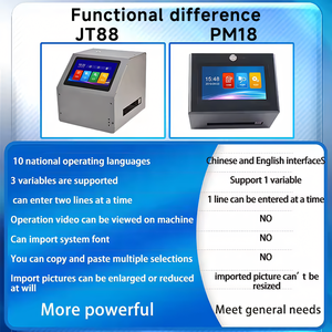 Stampante a getto a mano per stampante a getto per stampante a getto d'inchiostro a macchina per la codifica di bottiglie - Product Image 3