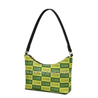 Sac à bandoulière personnalisable Chi Eta Phi pour femmes, sac sous le bras tendance, le plus vendu pour les sororités