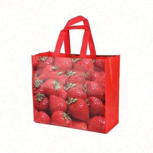 Bolsa Tejida Personalizada de Alta Calidad, Bolsa de Compras Reutilizable de Tela No Tejida, Bolsa Superet en Oferta - Product Image 1