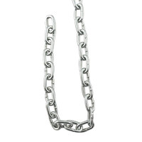 Cadena de acero suave Cadena de eslabones media galvanizada Cadena de eslabones G30