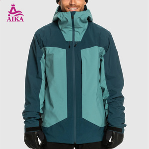 Chaqueta de Esquí para Hombre con Bloques de Color Personalizados, Impermeable, Cortavientos, con Capucha, para Snowboard, Ropa de Invierno para Exteriores - Product Image 1