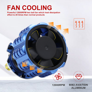 Bóng Đèn Xe Hơi 20000 Lumen N8 360 Siêu Sáng, Bóng Đèn Led 12V 24V Thiên Thần Canbus H11 HB4 9005, Đèn Pha Led H7 H4 Led - Product Image 4