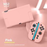 Coque souple mate en TPU pour Nintendo Switch 2, coque fendue pour console NS2, base de chargement enfichable, accessoires de jeu de protection
