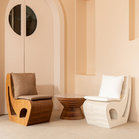 Sofá de Papel de 1 a 3 Plazas, Sofá Plegable, Papel Artesanal Ecológico, Sofá Esquinero para Sala de Estar