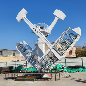 360 grados Kamikaze Bola Ride Outdoor Double Arm Ranger Meteor Hammer Sky Flyer Park Rides para la venta Paseos de entretenimiento - Product Image 5