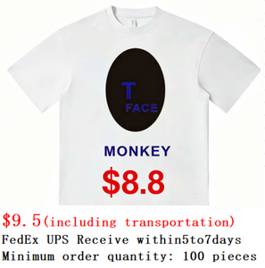 $9.5 Incluyendo envío. Camiseta de Algodón Puro con Estampado de Letras 1:1, Transpirable, de Corte Holgado, Estilo Hip Hop, para Hombre, Diseño Moderno y a la Moda - Product Image 4