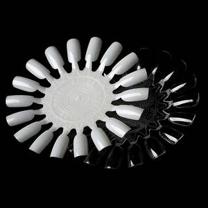 Tabla de colores <span class=keywords><strong>para</strong></span> uñas de forma redonda, 18 puntas, plantilla de rueda <span class=keywords><strong>para</strong></span> manicura, esmalte de Gel UV falso - Product Image 5