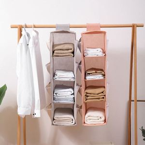Bolsa de Almacenamiento Colgante Multicapa, Organizador de Ropa para Armario, Bolsa de Almacenamiento Plegable para Ropa Interior, Sujetadores y Calcetines, Organizador Colgante para Armario - Product Image 2