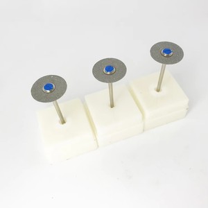 Disco Abrasivo Diamantato Compatibile, Disco Sinterizzato a Doppia Faccia, Albero HP da 2,35mm, 3 Livelli di Grana - Product Image 4