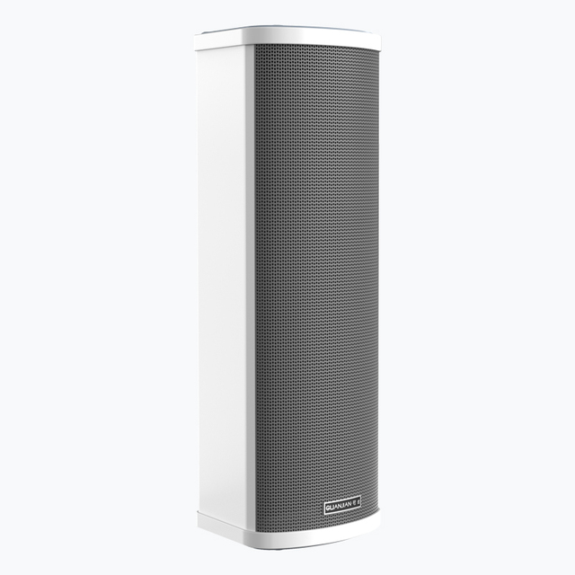 SIX Zone Outdoor Waterproof Metal Wall Mounted Speaker 4 Ohm 50W Constant Voltage Power Amplifier Commercial Audio Schools