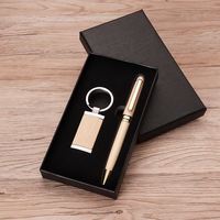 Cuadernos A5 de imitación de cuero de bambú PVC/PP con tapa dura, 100 hojas, logotipo personalizado, set de regalo, planificador, bolígrafo, llavero, tarjetero