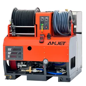 Manufacturer's direct sales jet sewer cleaning machine, used for cleaning and dredging 50-600m pipelines