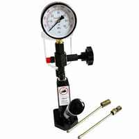 Probador de inyectores diésel S60H 0-60MPa 600Bar, herramienta manual para pruebas de presión de apertura, fugas y pulverización Bosch Denso Delphi