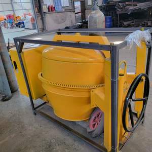 Mesin pencampur semen Diesel beton 4 roda 350l 500l peralatan pencampur Mortar beton portabel - Product Image 5