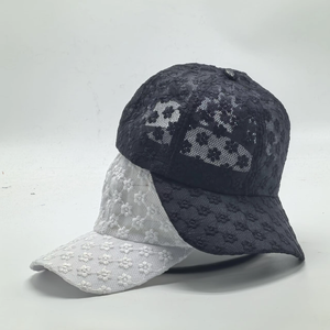 Casquette de baseball OEM à 6 panneaux, personnalisable, unie, avec lacets - Product Image 3